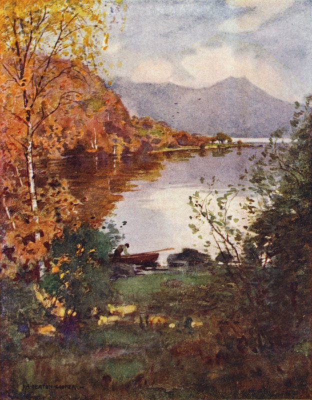 Innisfallen Island, Killarney av Alfred Heaton Cooper