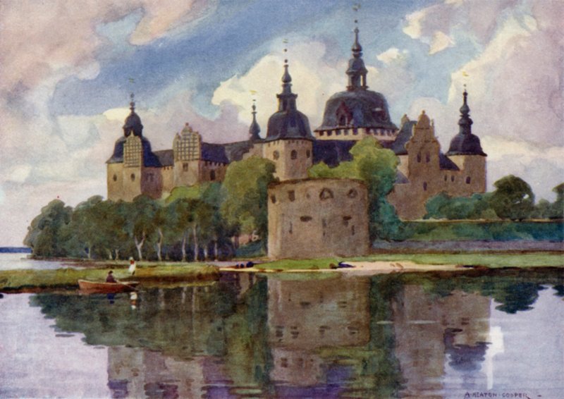 Kalmar slott av Alfred Heaton Cooper
