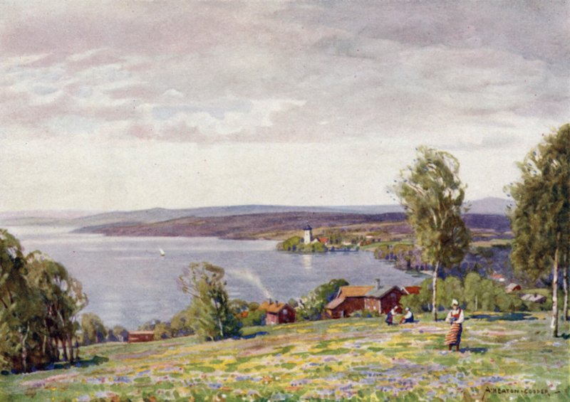 Lake Siljan av Alfred Heaton Cooper
