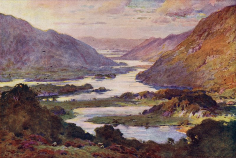 Lakes of Killarney från Kenmare Road av Alfred Heaton Cooper