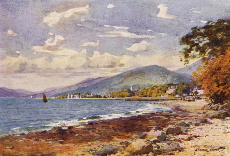 Rostrevor, County Down av Alfred Heaton Cooper