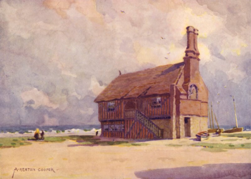 The Old Moot Hall, Aldeburgh, Suffolk av Alfred Heaton Cooper