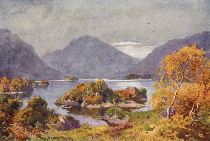 Upper Lake, Killarney av Alfred Heaton Cooper
