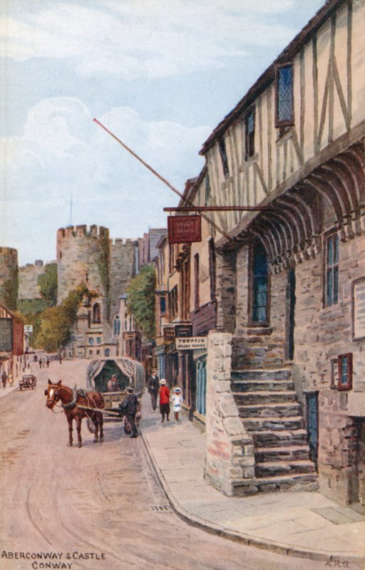 Aberconway och slott, Conway av Alfred Robert Quinton