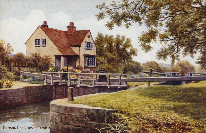 Benson Lock Themsen av Alfred Robert Quinton