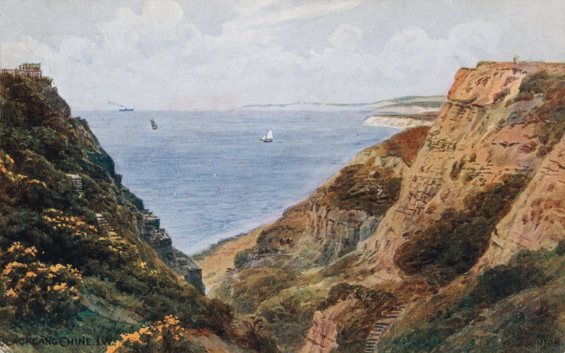 Blackgang Chine, Isle of Wight av Alfred Robert Quinton