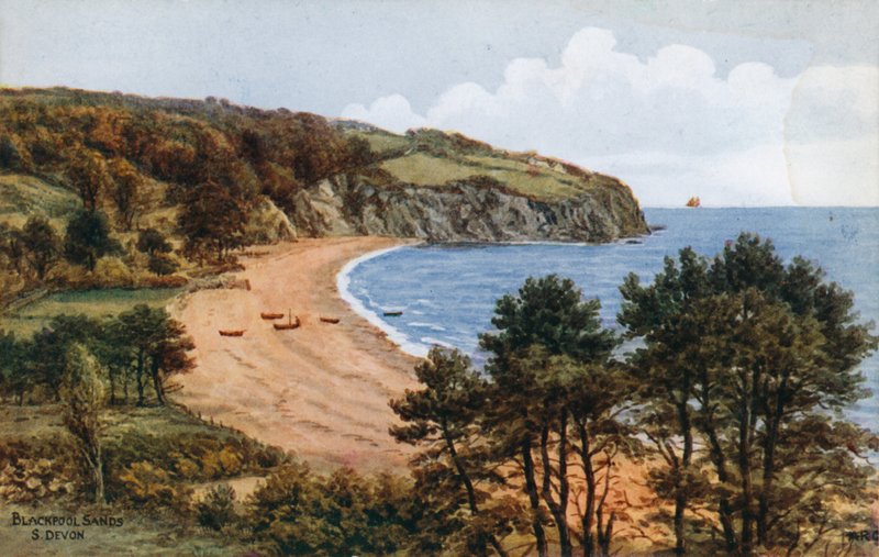 Blackpool Sands, S Devon av Alfred Robert Quinton