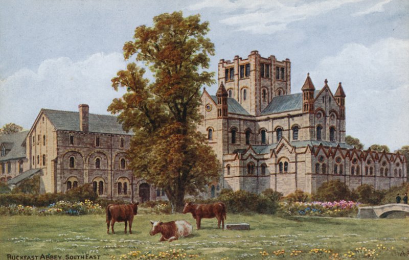 Buckfast Abbey, sydöstra av Alfred Robert Quinton