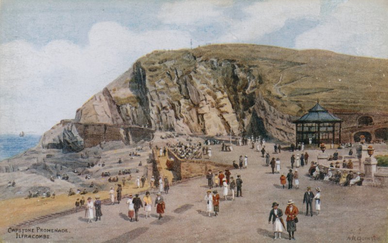 Capstone Promenade, Ilfracombe av Alfred Robert Quinton