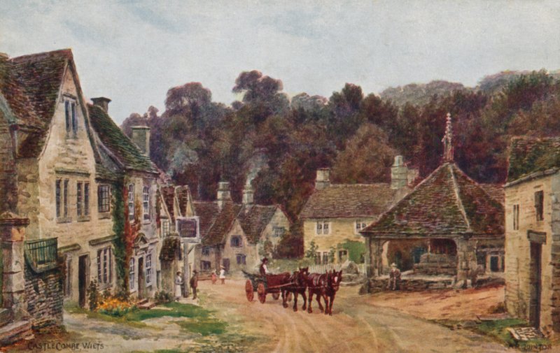 Castle Combe, Wiltshire av Alfred Robert Quinton
