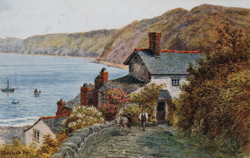 Clovelly Bay av Alfred Robert Quinton