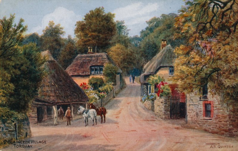 Cockington Village, Torquay av Alfred Robert Quinton