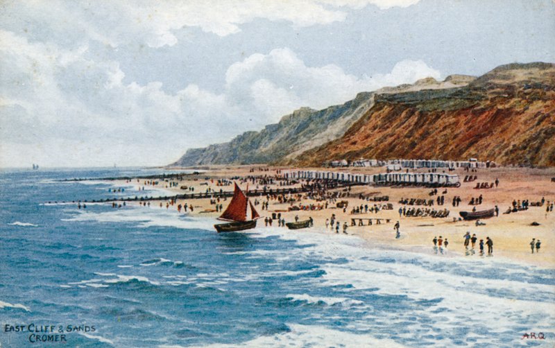 East Cliff und Sands, Cromer av Alfred Robert Quinton