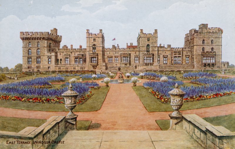 East Terrace, Windsor Castle av Alfred Robert Quinton