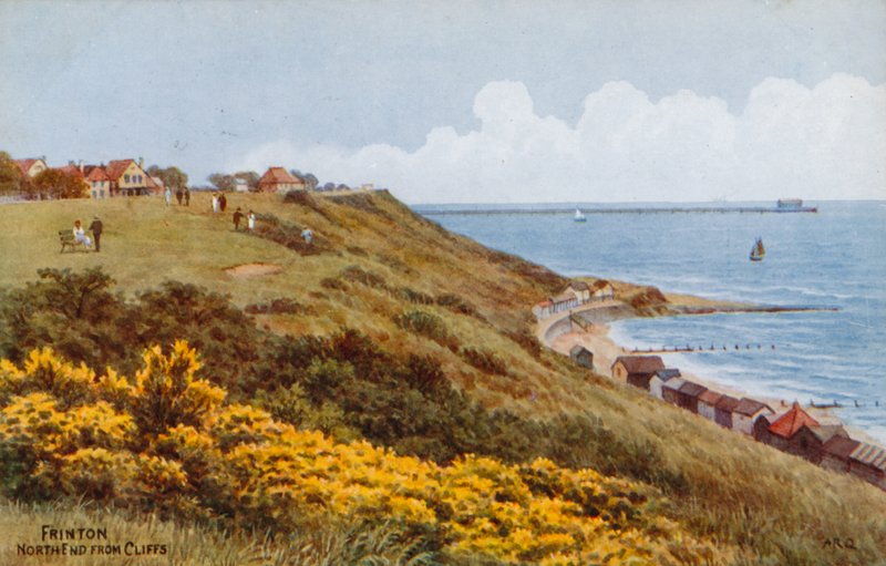 Frinton, North End från Cliffs av Alfred Robert Quinton