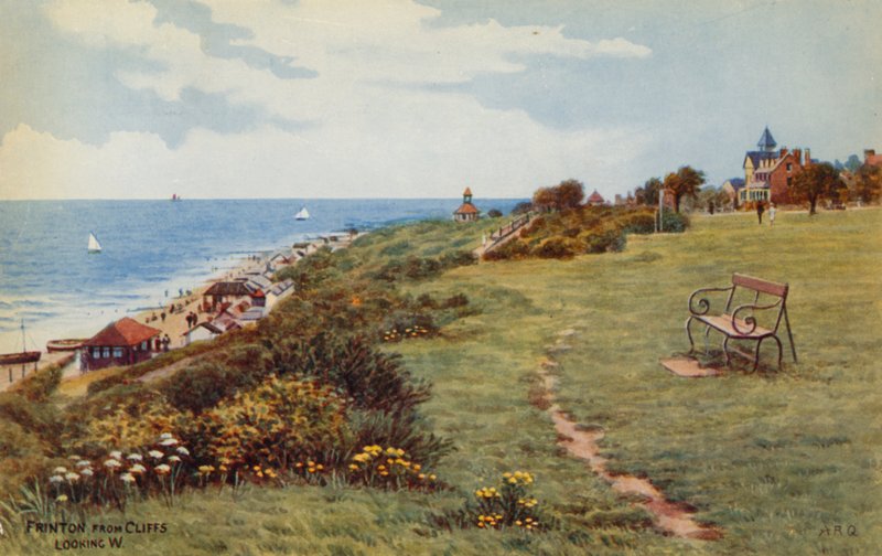 Frinton från Cliffs, ser W av Alfred Robert Quinton