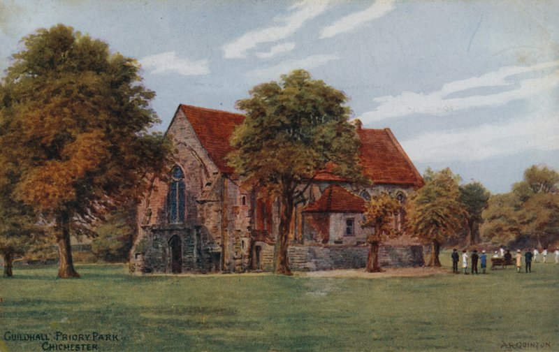 Guildhall, Priory Park, Chichester av Alfred Robert Quinton