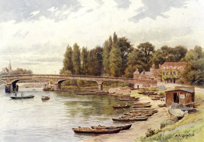 Hampton Bridge av Alfred Robert Quinton