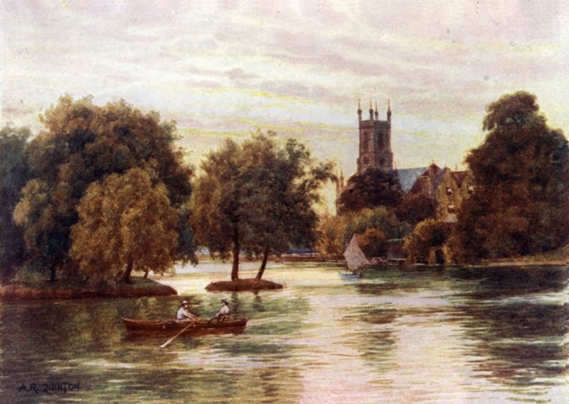 Hampton kyrka av Alfred Robert Quinton