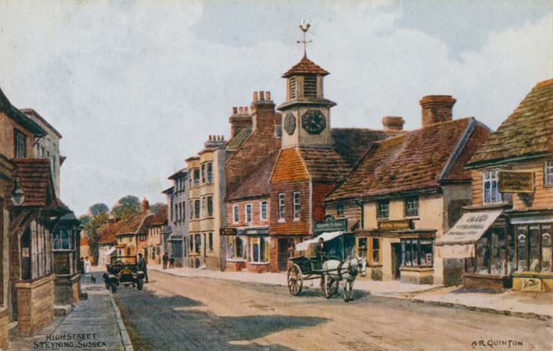 High Street, Steyning, Sussex av Alfred Robert Quinton