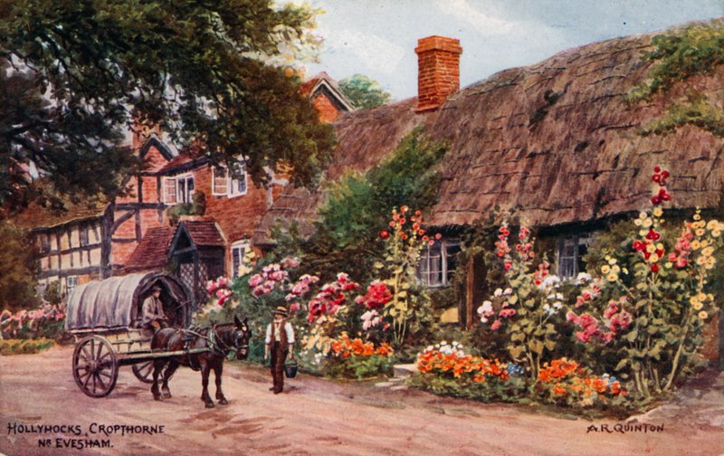 Stokrosor, Cropthorne, Evesham av Alfred Robert Quinton