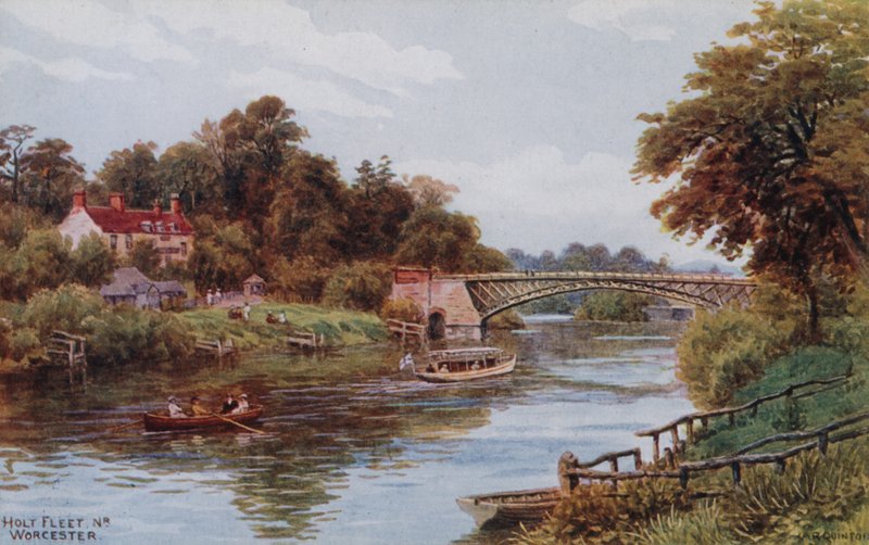 Holt Fleet, Nr Worcester av Alfred Robert Quinton