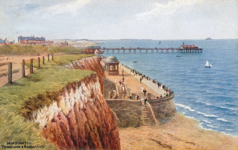 Hunstanton, Promenade och Brandstand av Alfred Robert Quinton