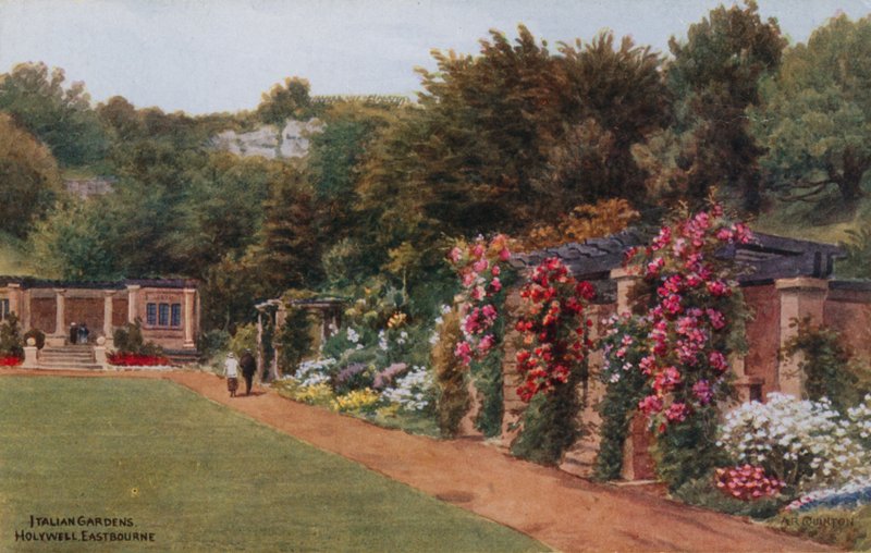 Italienska trädgårdar, Holywell, Eastbourne av Alfred Robert Quinton