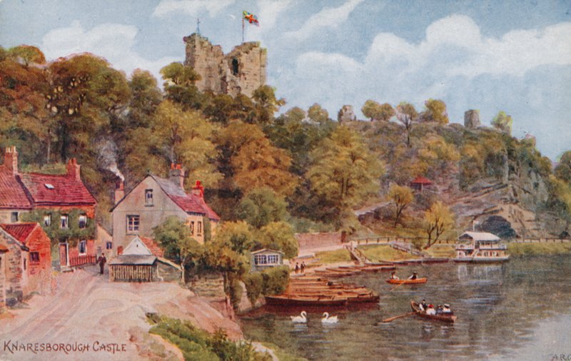 Knaresborough slott av Alfred Robert Quinton