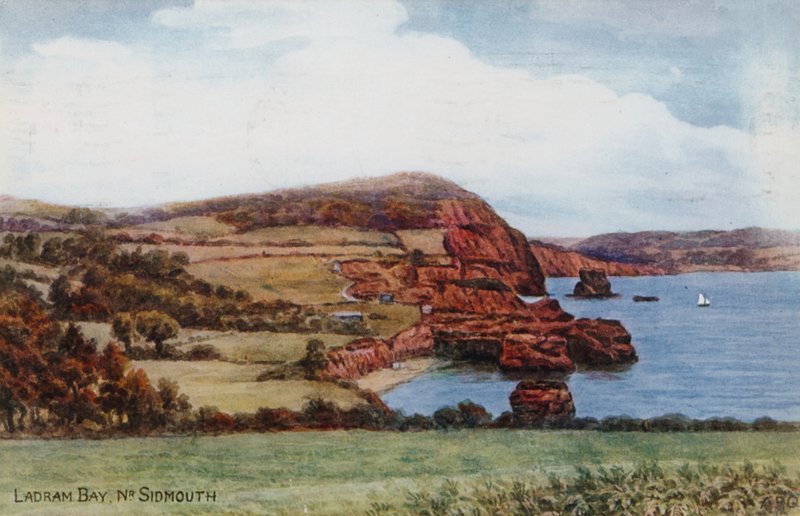 Ladram Bay, Nr Sidmouth av Alfred Robert Quinton