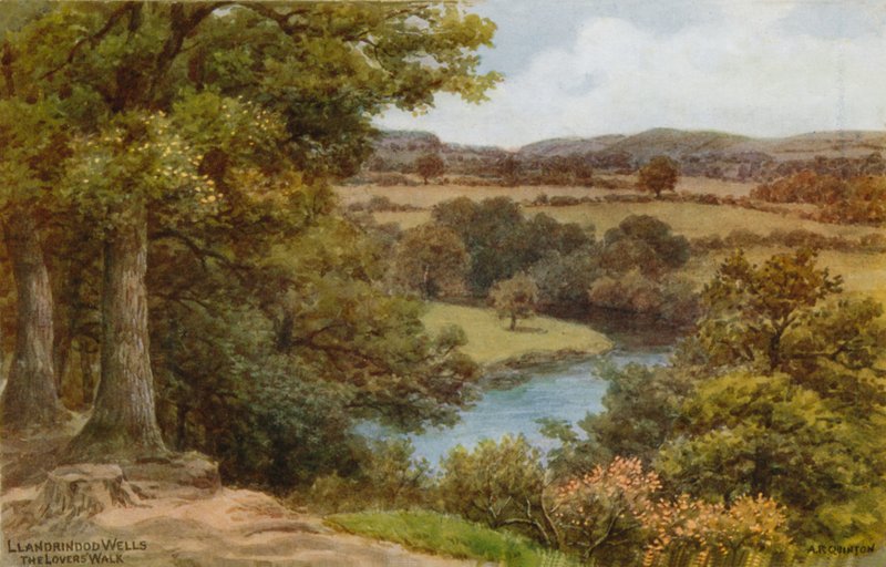 Llandrindod Wells, promenad för älskare av Alfred Robert Quinton