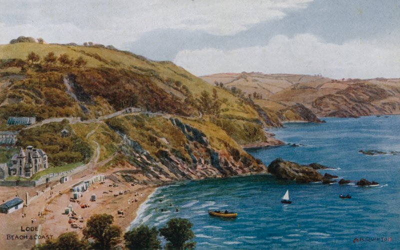 Looe, Beach och Coast av Alfred Robert Quinton