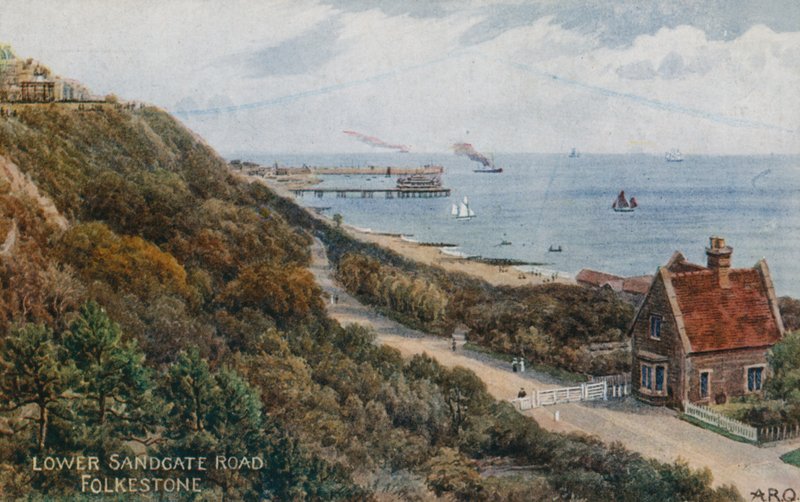 Lower Sandgate Road, Folkestone av Alfred Robert Quinton