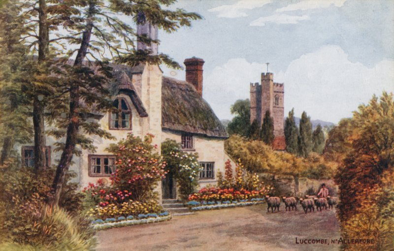 Luccombe, Nr Allerford av Alfred Robert Quinton