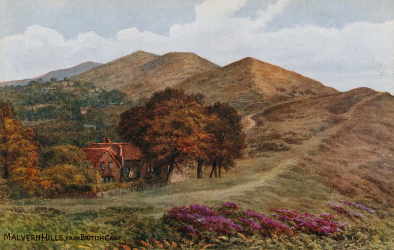 Malvern Hills, från British Camp av Alfred Robert Quinton