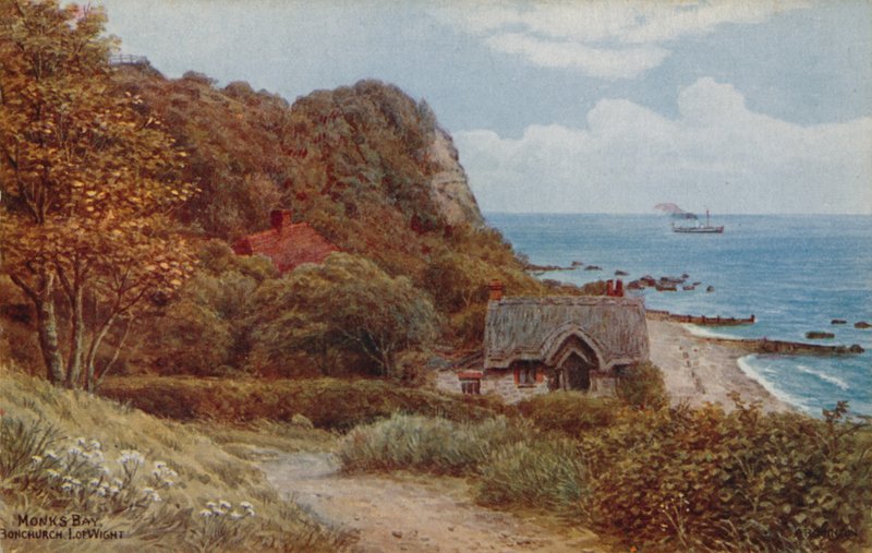 Monks Bay, Bonchurch, I of Wight av Alfred Robert Quinton