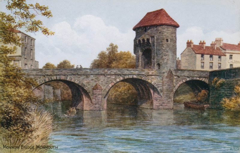 Monnow Bridge, Monmouth av Alfred Robert Quinton