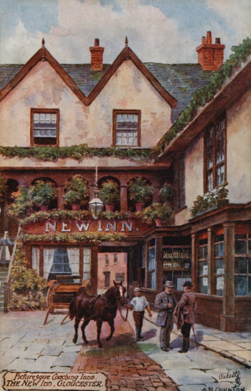 New Inn, Gloucester av Alfred Robert Quinton