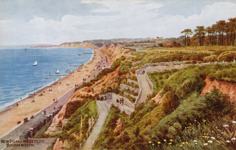 Nya Zig-zag West Cliff, Bournemouth av Alfred Robert Quinton