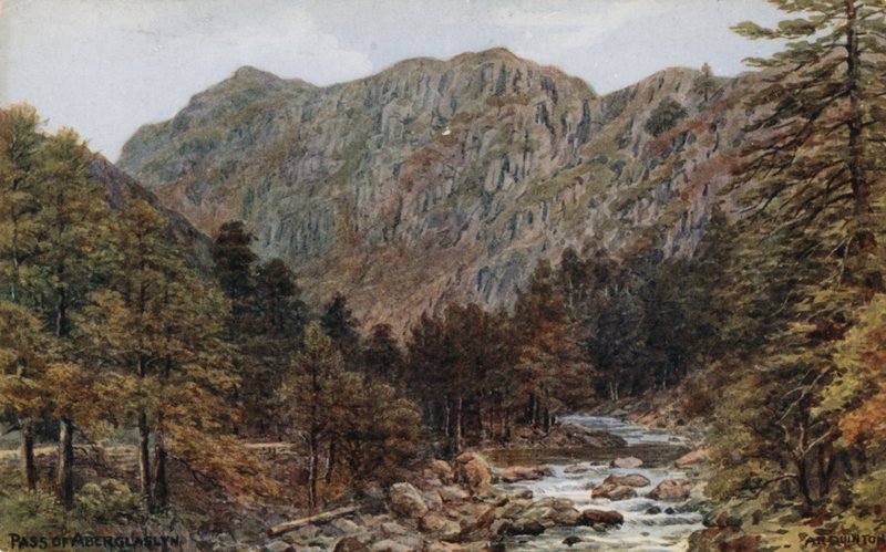 Pass av Aberglaslyn av Alfred Robert Quinton