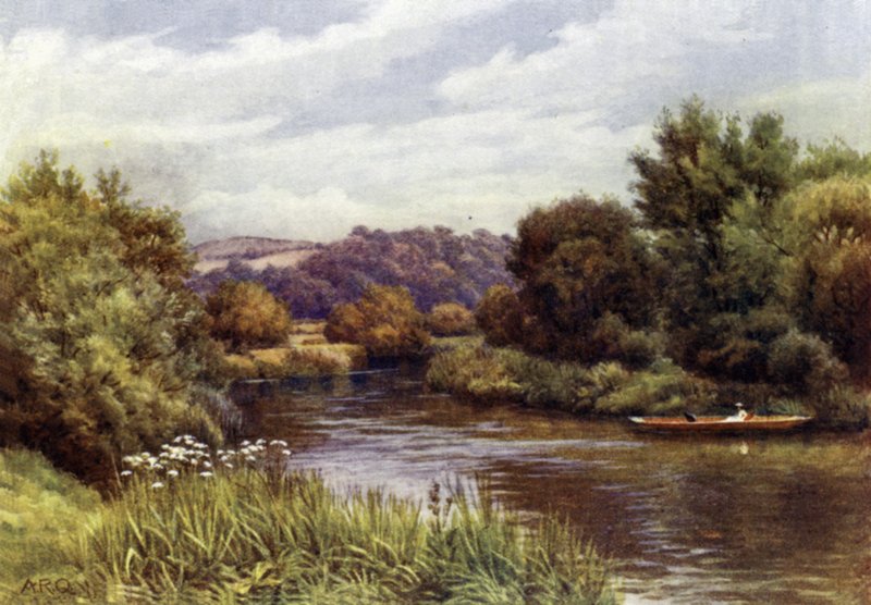 Pink Hill, Weir Stream av Alfred Robert Quinton