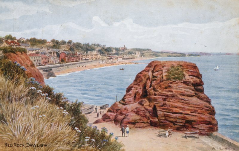 Red Rock, Dawlish av Alfred Robert Quinton