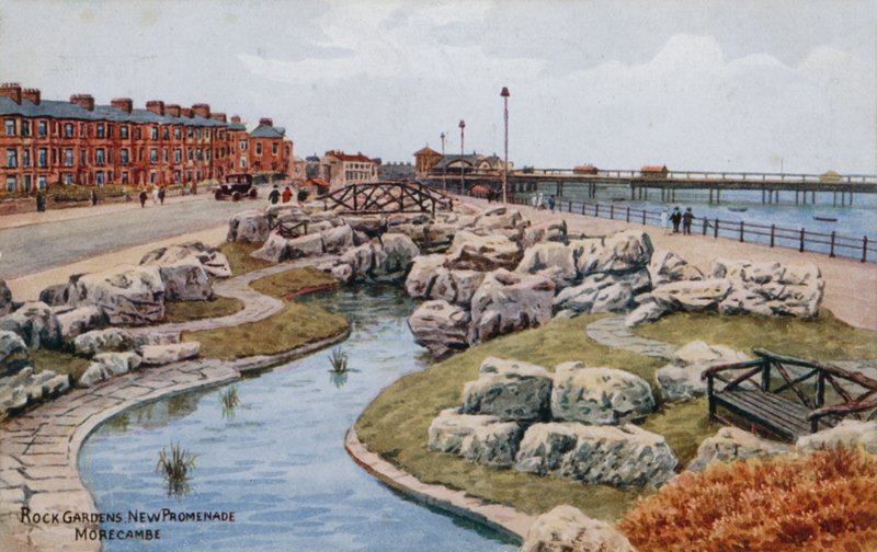 Rock Gardens, New Promenade, Morecambe av Alfred Robert Quinton