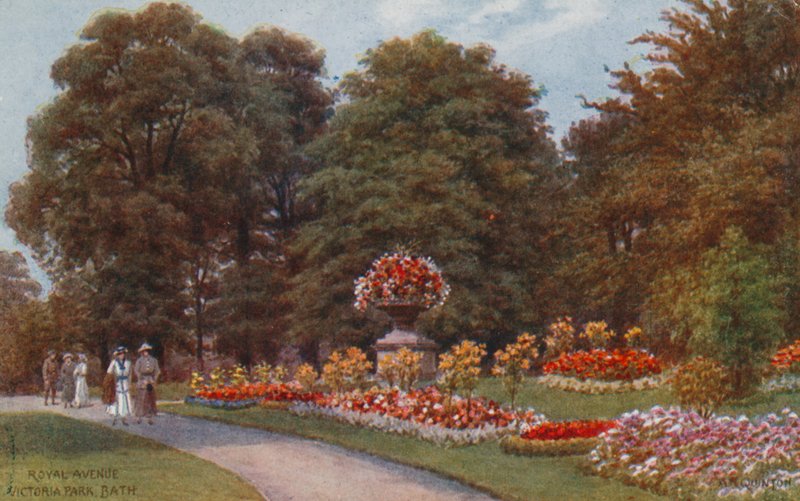 Royal Avenue, Victoria Park, Bath av Alfred Robert Quinton