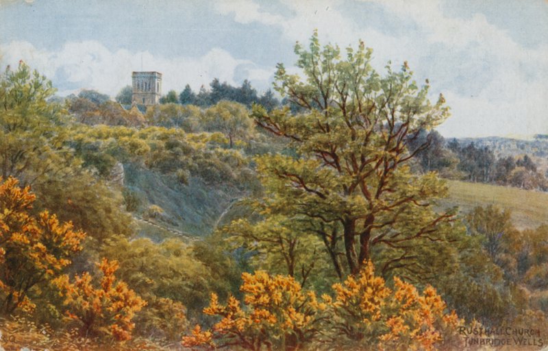 Rusthall Church, Tunbridge Wells av Alfred Robert Quinton