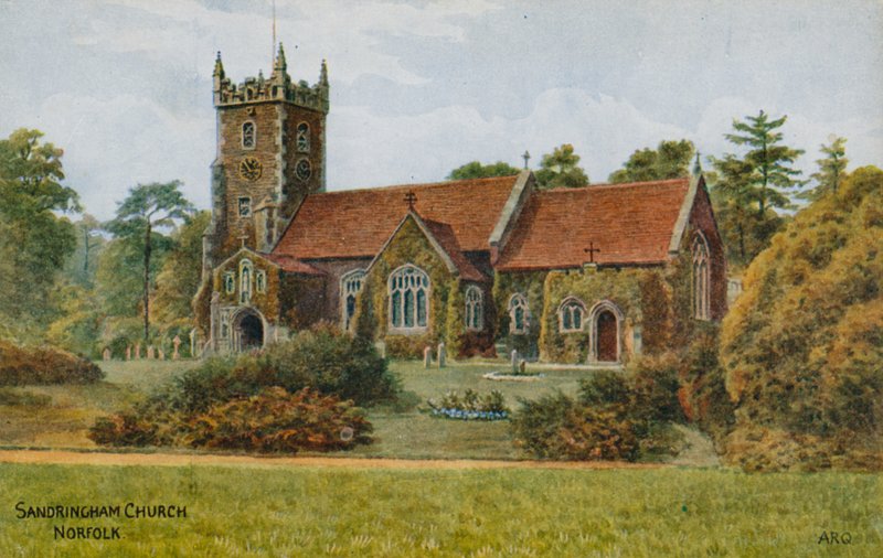 Sandringham Church, Norfolk av Alfred Robert Quinton