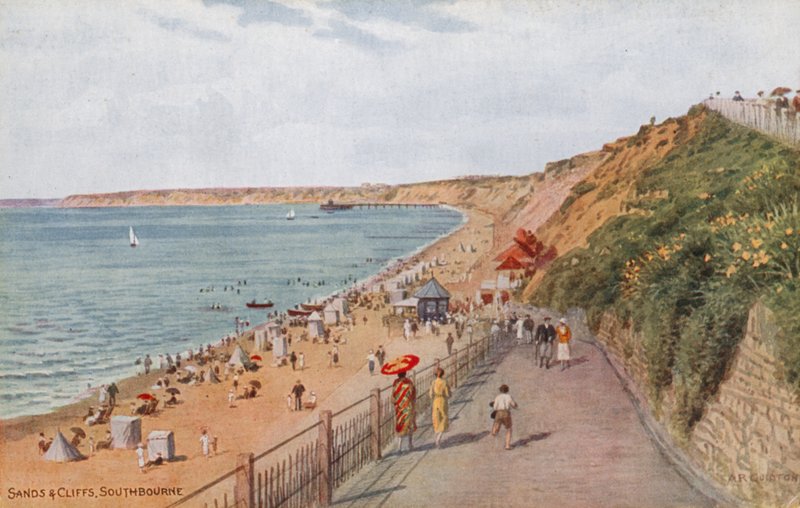 Sands and Cliffs, Southbourne av Alfred Robert Quinton