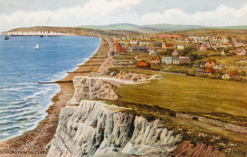 Seaford, från klipporna av Alfred Robert Quinton