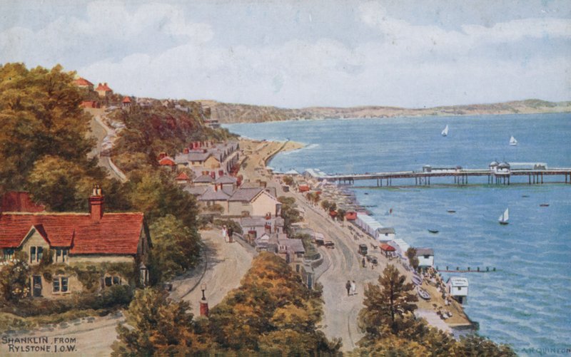 Shanklin, från Rylstone, I O W av Alfred Robert Quinton
