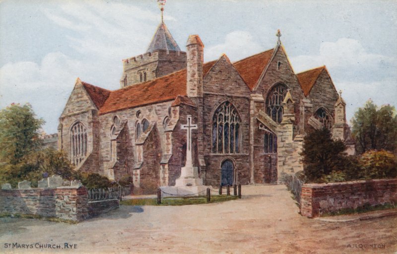 St Marys Church, Rye av Alfred Robert Quinton